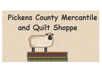 Pickens County Mercantile and Quilt Shoppe - Sponsor